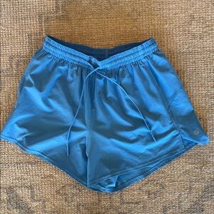 Lululemon Athletica Vibrant Blue Athletic Shorts